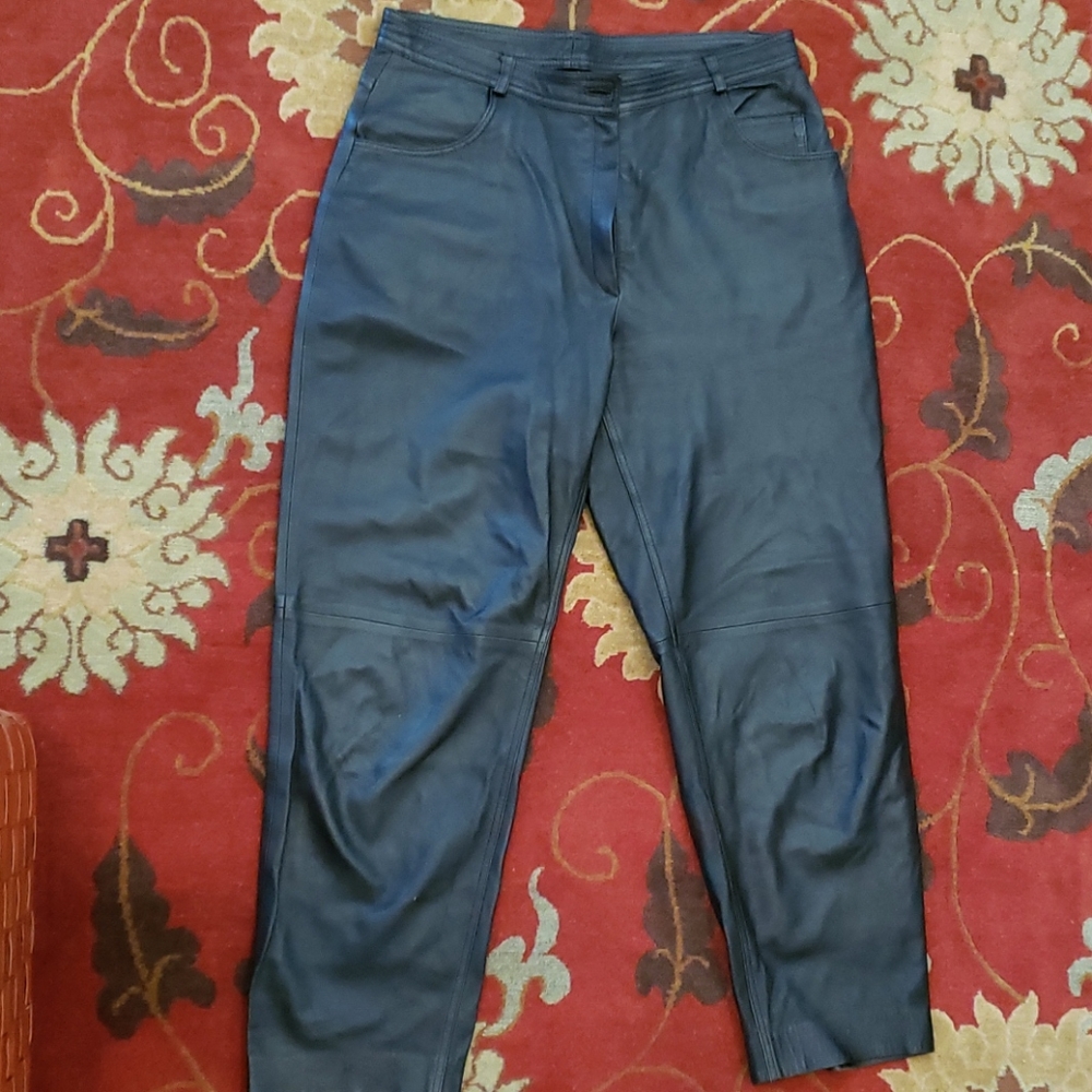 Genuine Leather Pants